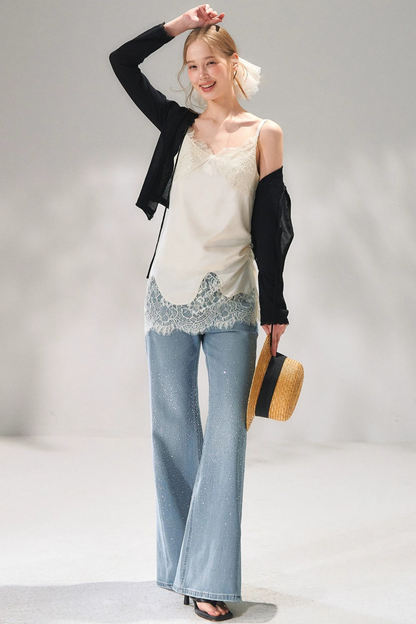 Ice Silk Lace Cardigan