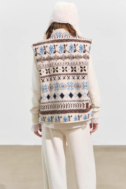 Polar Fleece Jacquard Jacket Set-Up