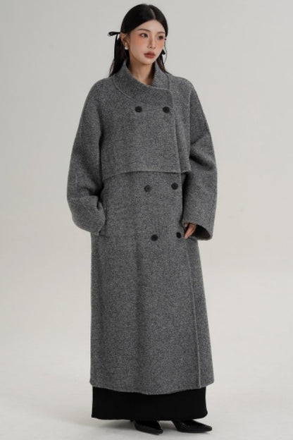 Double-Sided Wool Winter Coat