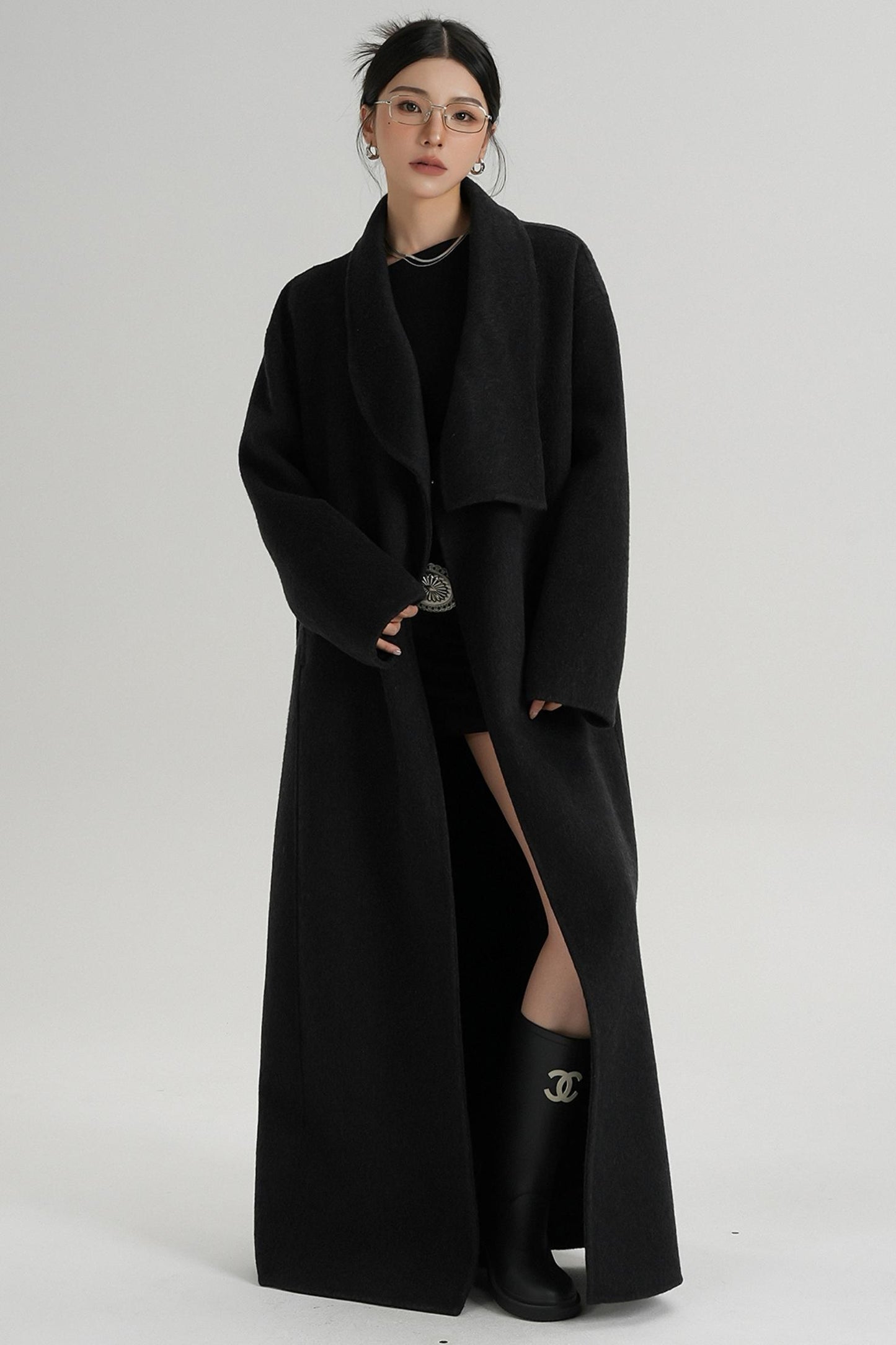 Temperament Woolen Coat