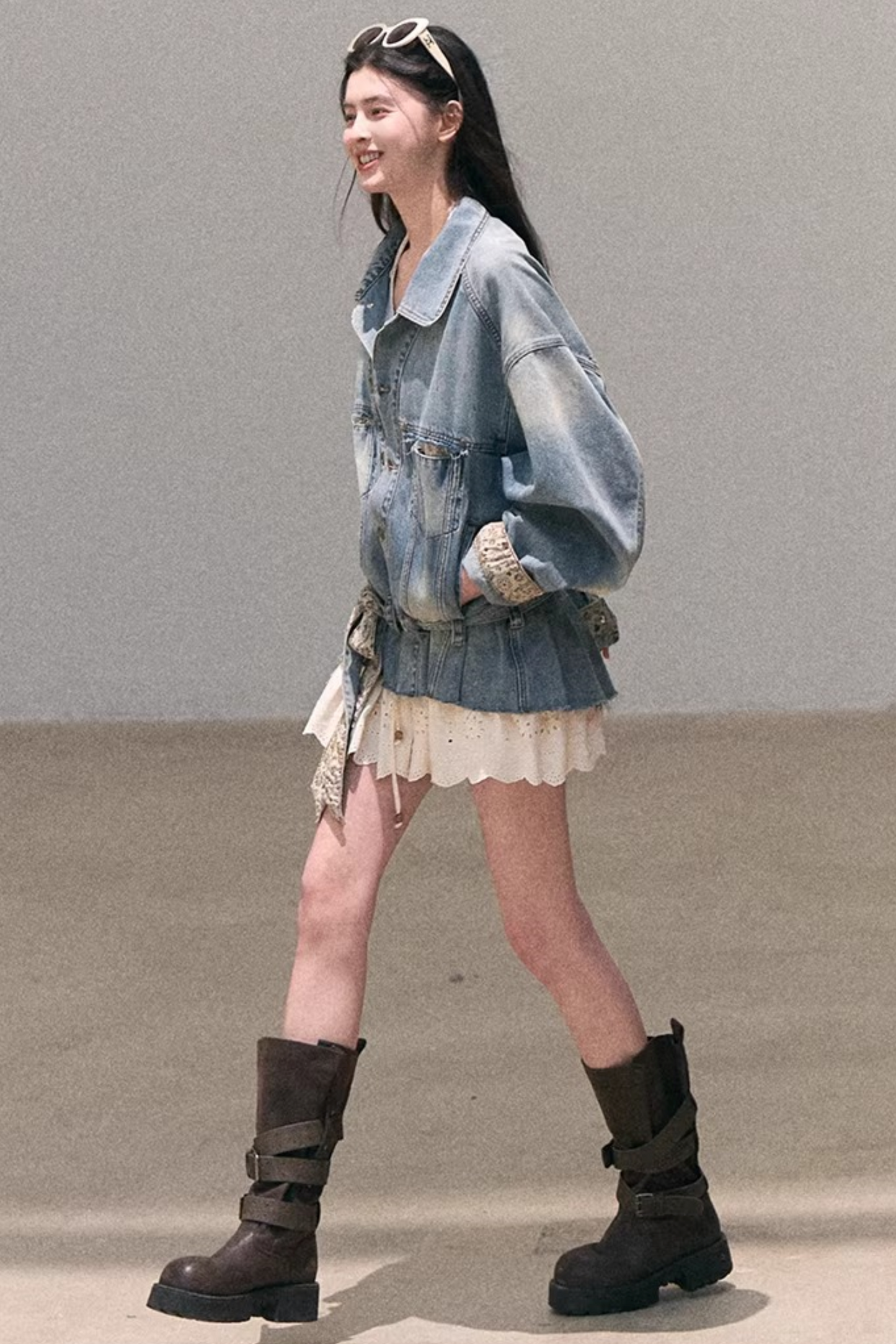 Pure Cotton Embroidered Skirt