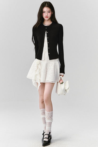 Delicate Moon Lace Dress