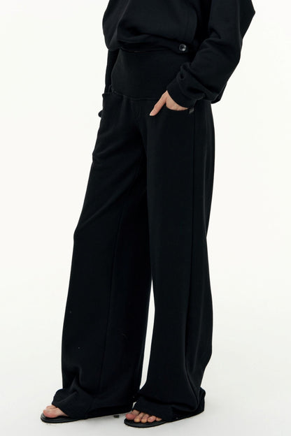 Layered Hooded Sweatshirt Set-Up