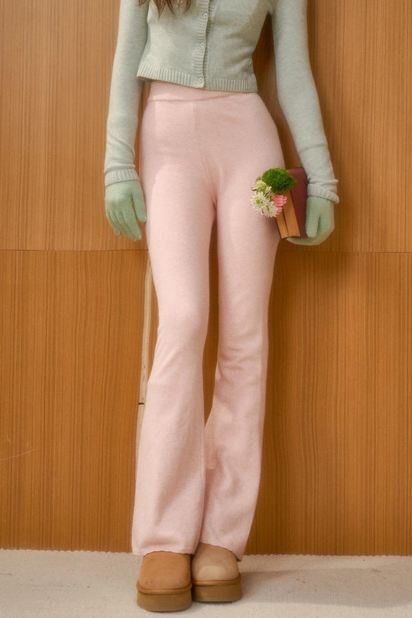 Soft Gemstone Wool Pants Set-Up