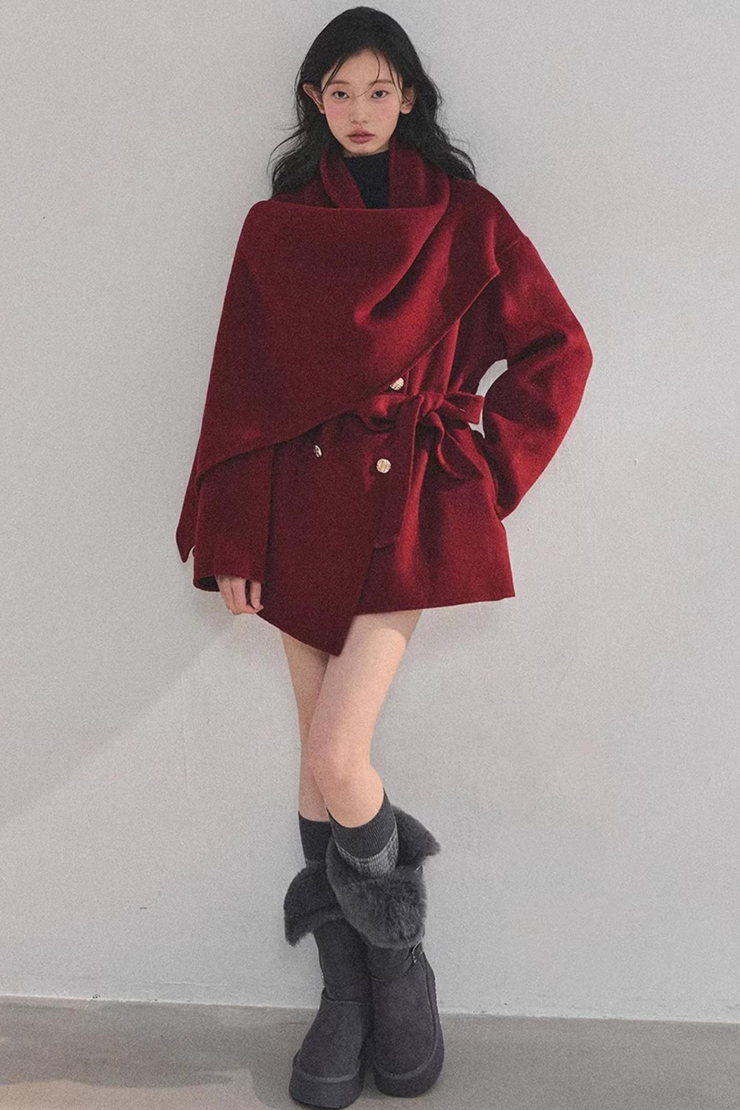 Hepburn Double-Sided Wool Coat