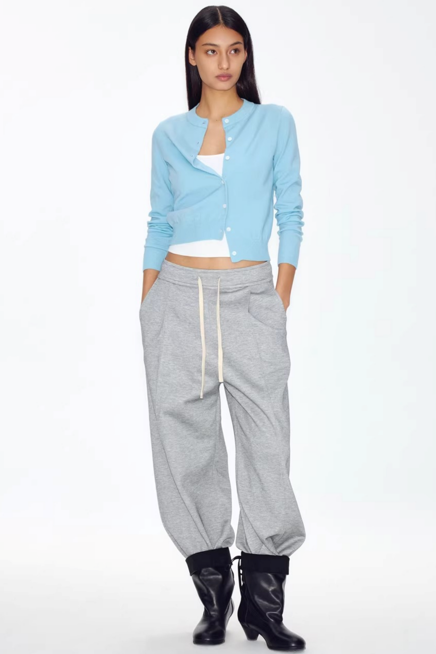 Retro Wool Colorful Cardigan Sweater