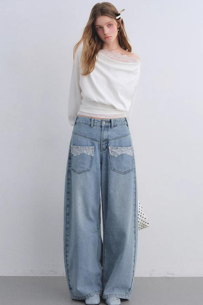 Love Asgony Off-Shoulder Top set-Up
