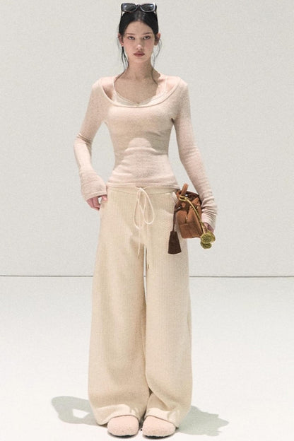 Winter Soft Knit Pants