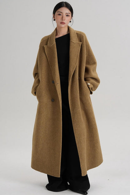 Minimalist Wool Long Jacket