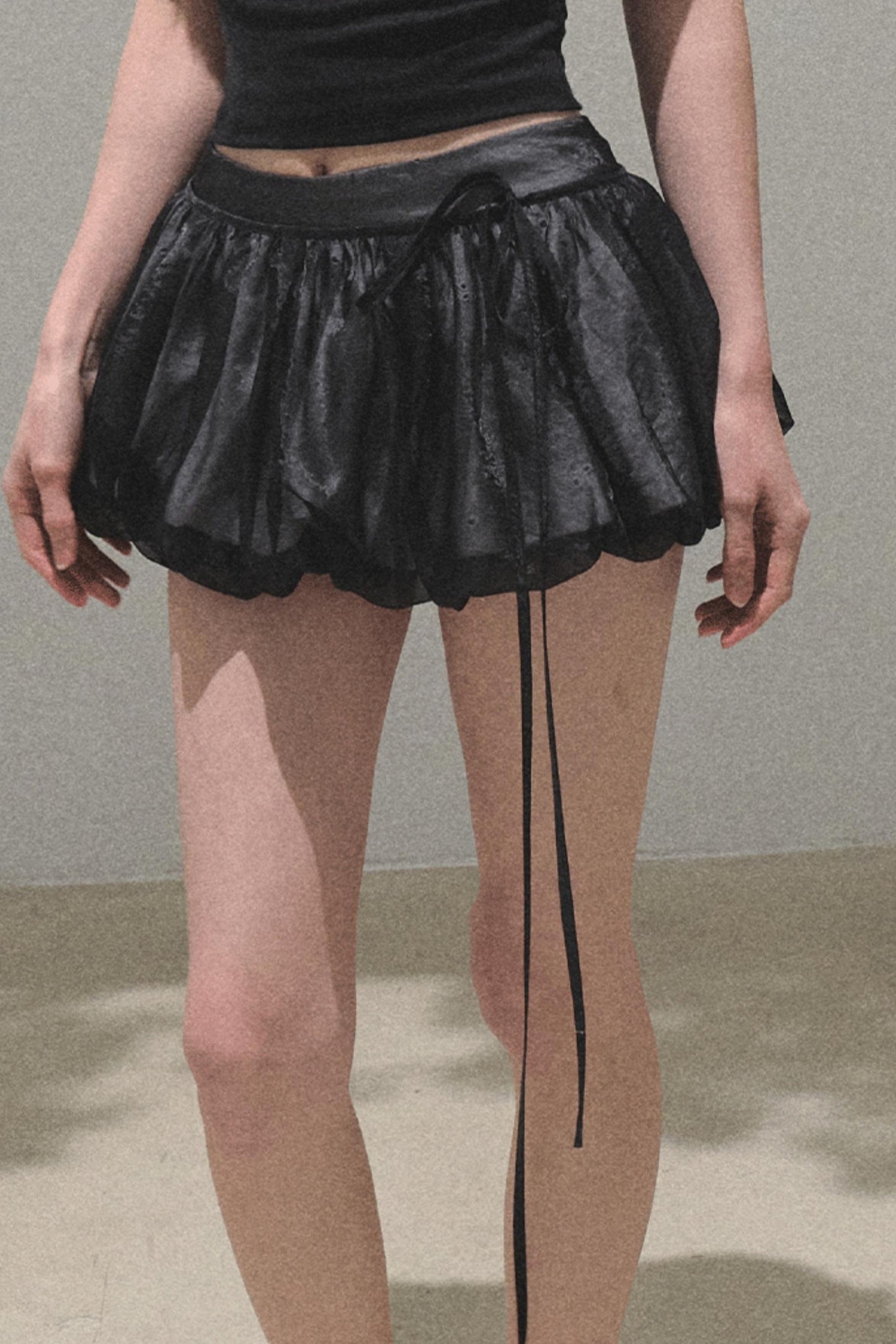 Floral Peplum Culottes Skirt Set