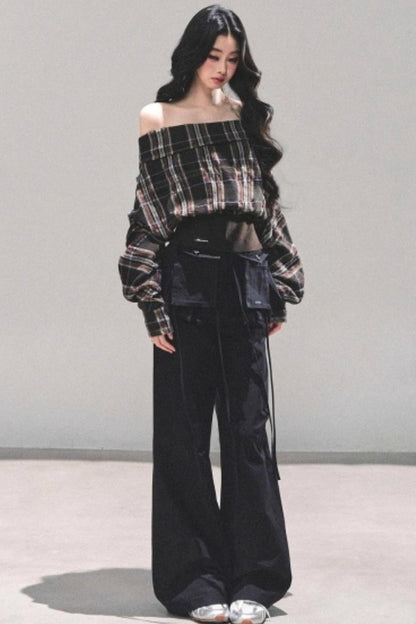 Bella Wide-Leg Workwear Pants