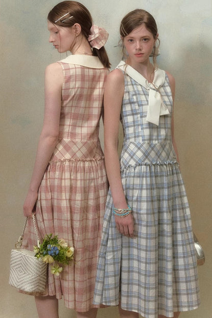 Chic V-Neck A-Line Dress