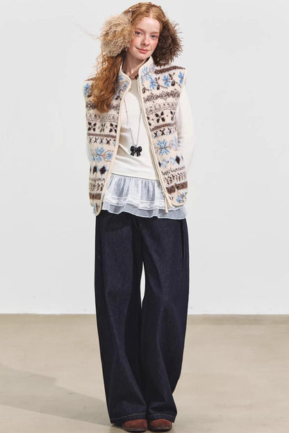 Polar Fleece Jacquard Jacket Set-Up