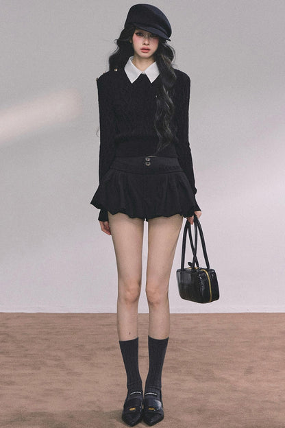 High Intelligence Knitted Top