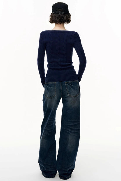 Salt Wool Crew Neck Sweater