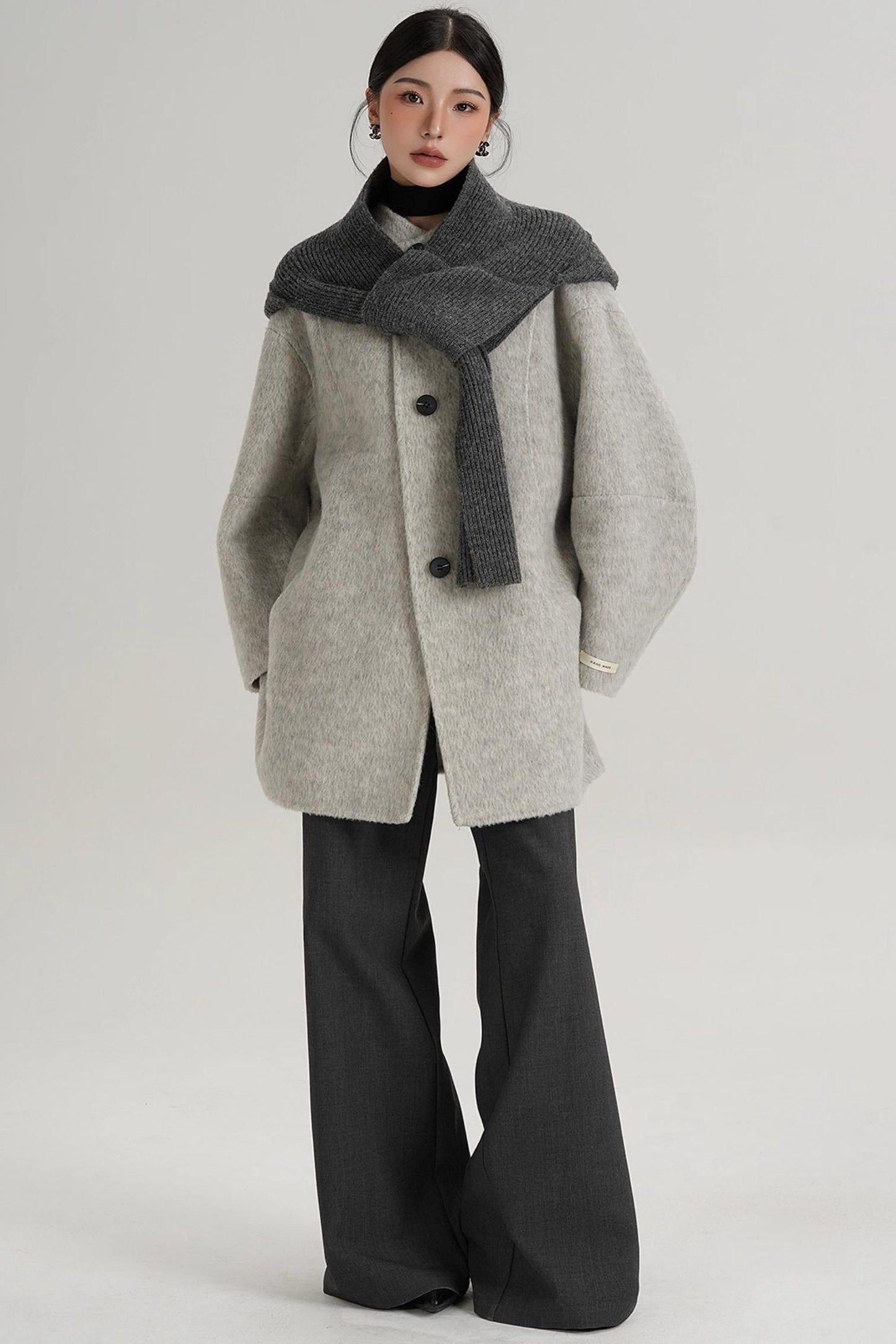 Temperament Woolen Coat