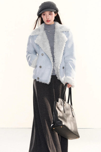 Ribbed Waist-Cinching Knit Sweater