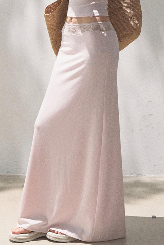 Lace High-Waist Skirt