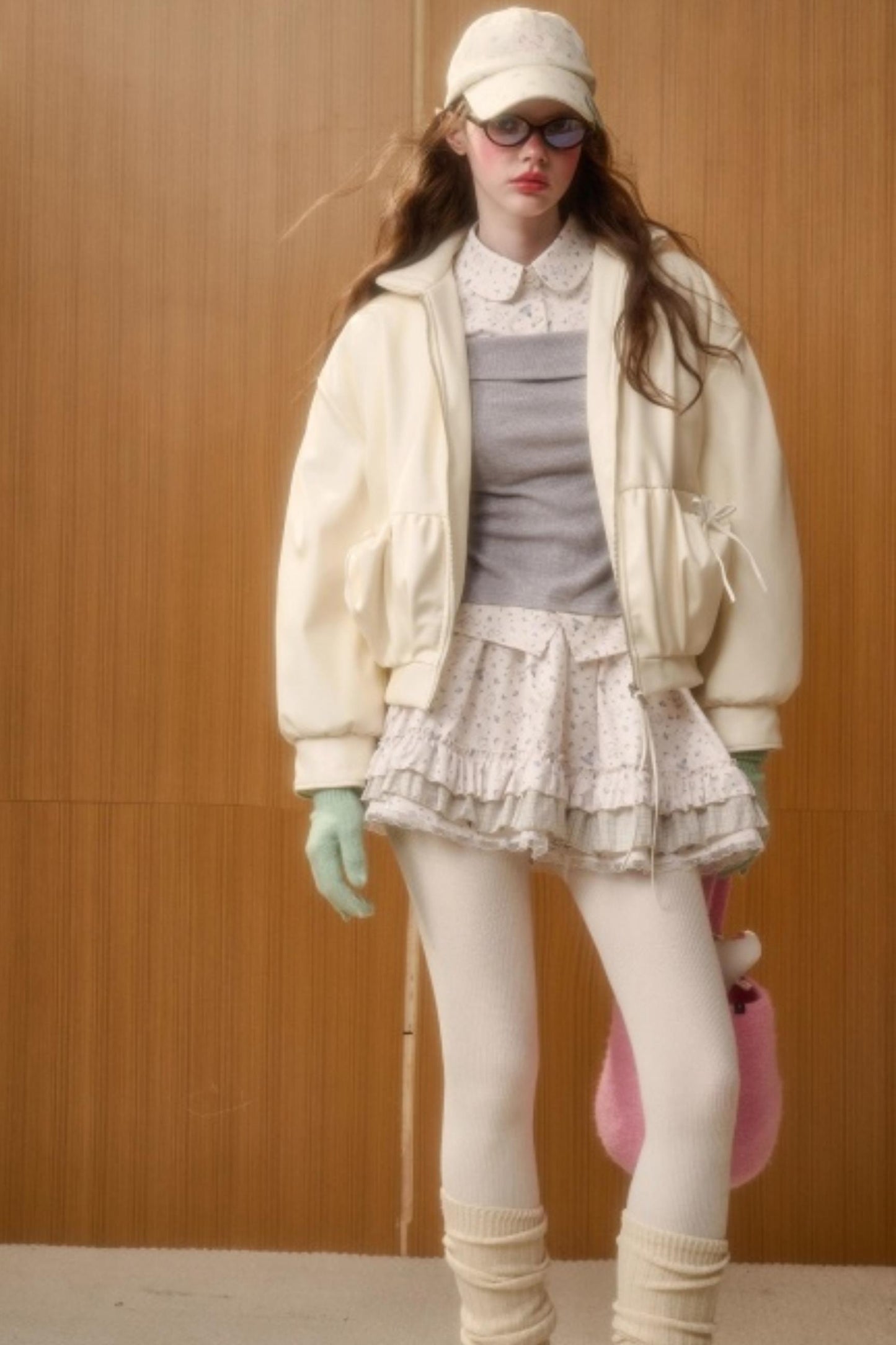 Milky Way Print Top and Skirt Set-Up