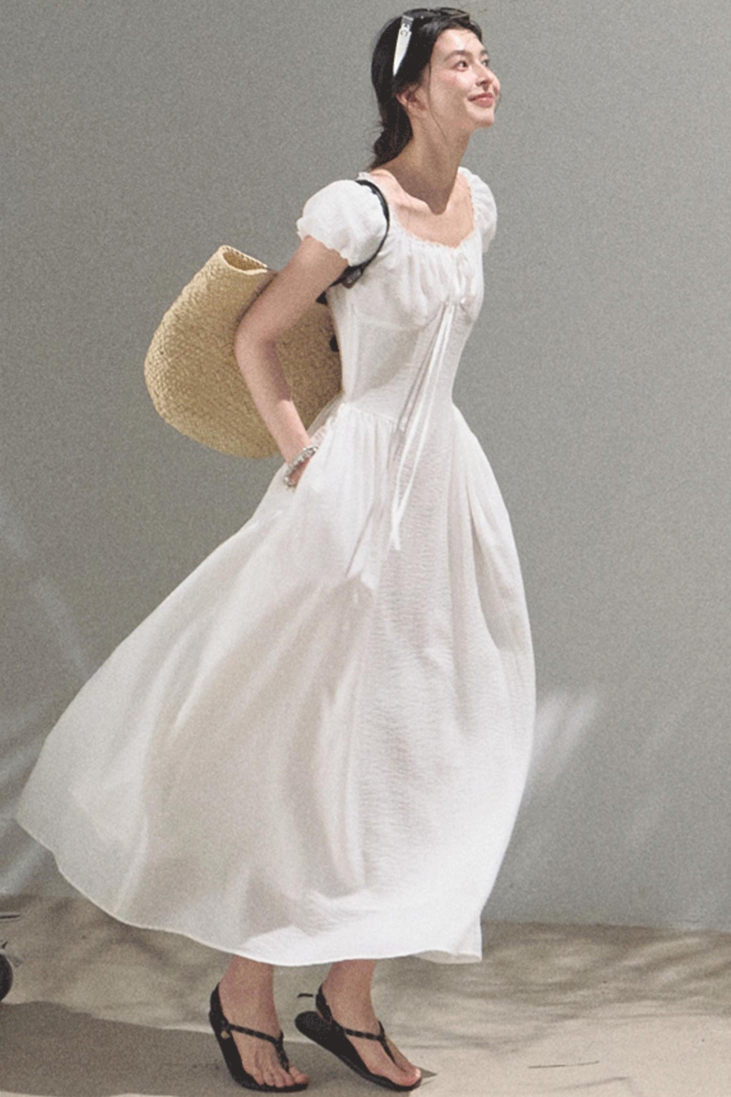 Radiant Cotton Dress