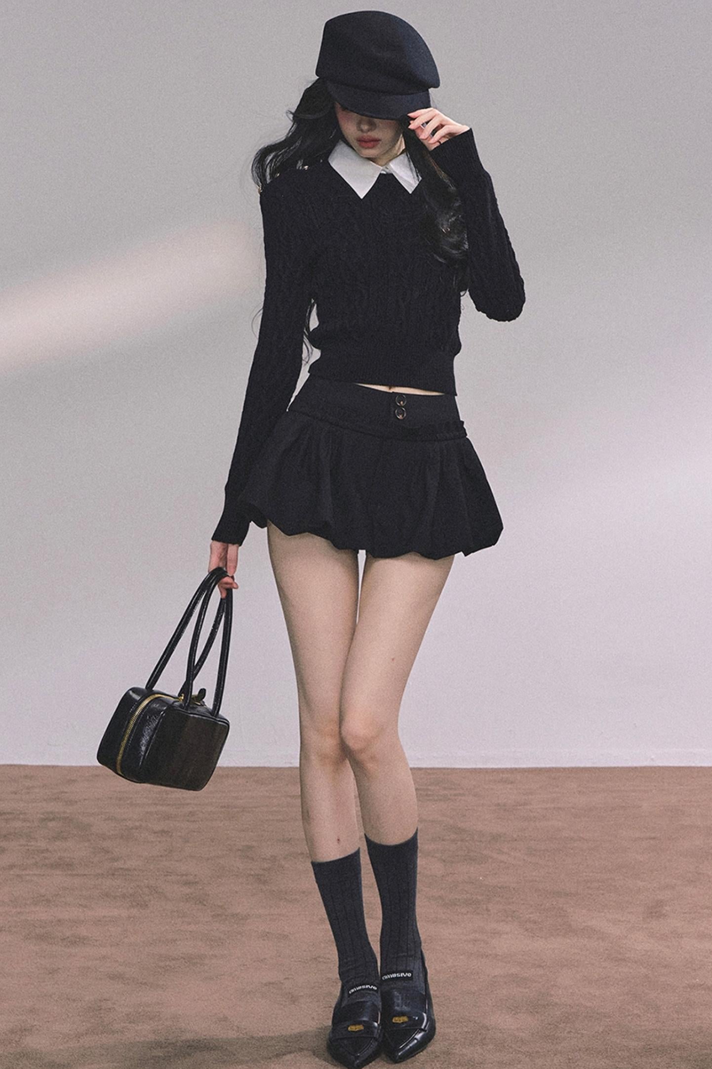 High Intelligence Knitted Top