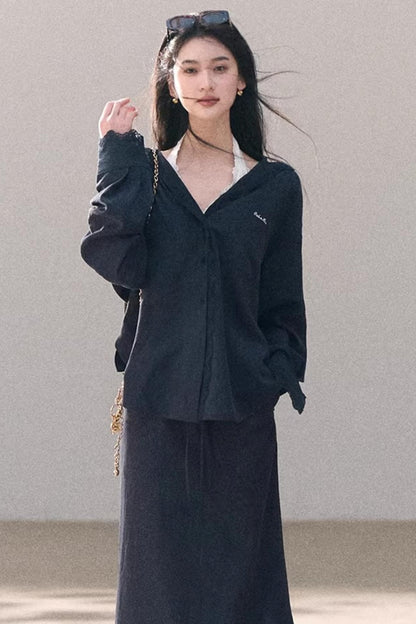 Lace-Trimmed Halter Camisole