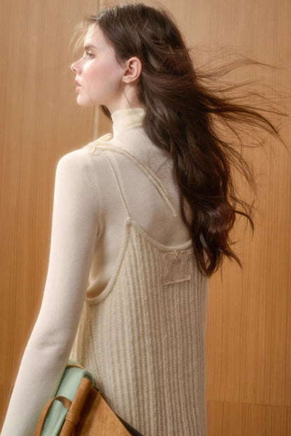 Soft Gemstone Wool Pants Set-Up