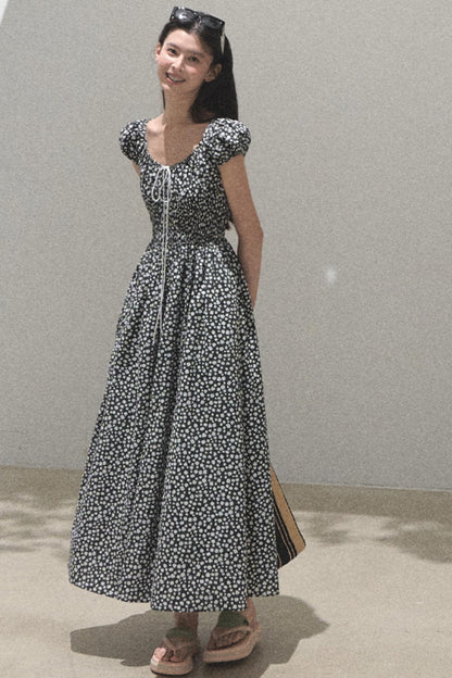 Blissful Tomato Leaf Dress