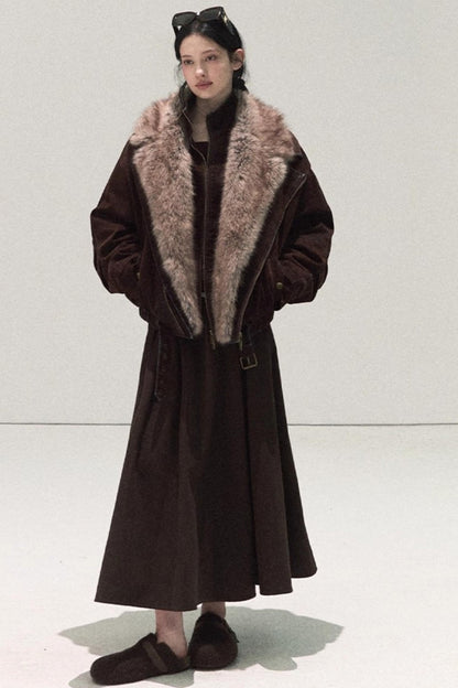 Wool Off-Shoulder Knit Top