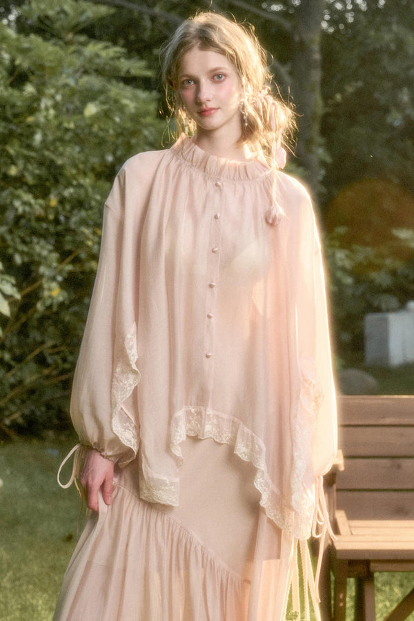 Galaxy Lace Shirt Jacket