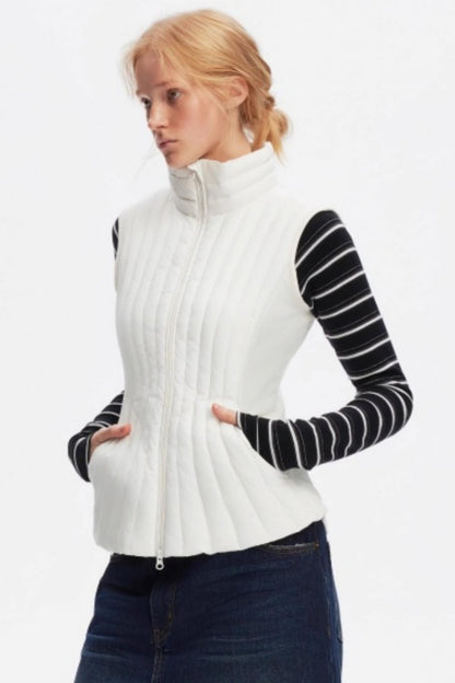 Vintage Striped Slim Knit Top