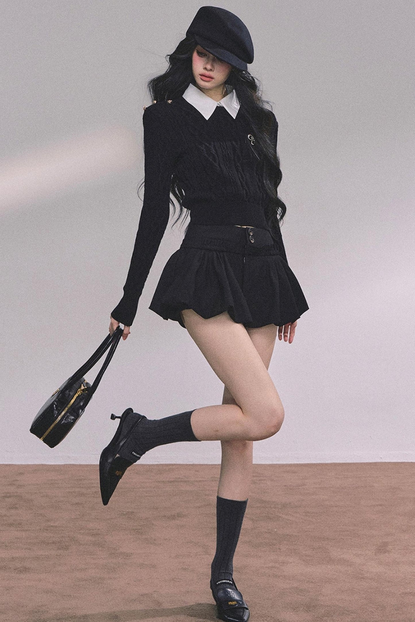 High Intelligence Knitted Top