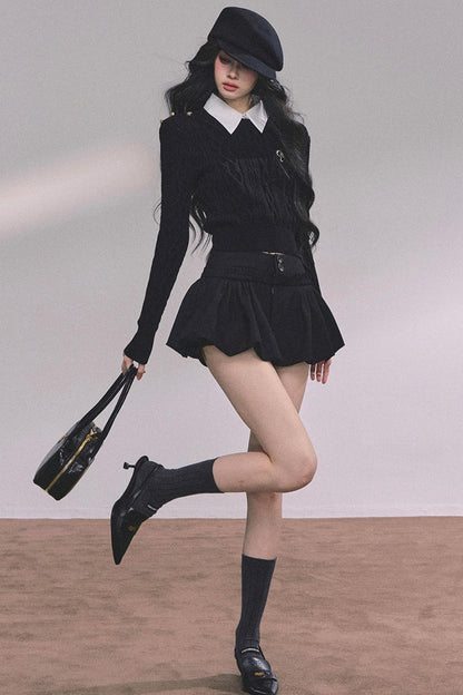 High Intelligence Knitted Top