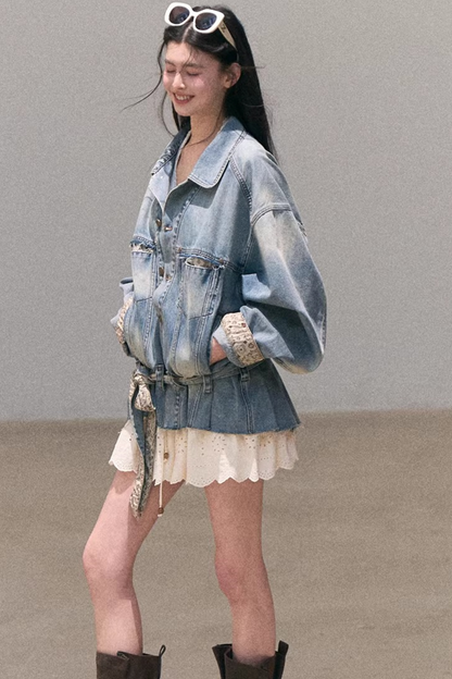 Pure Cotton Embroidered Skirt