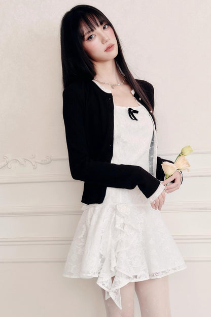 Delicate Moon Lace Dress