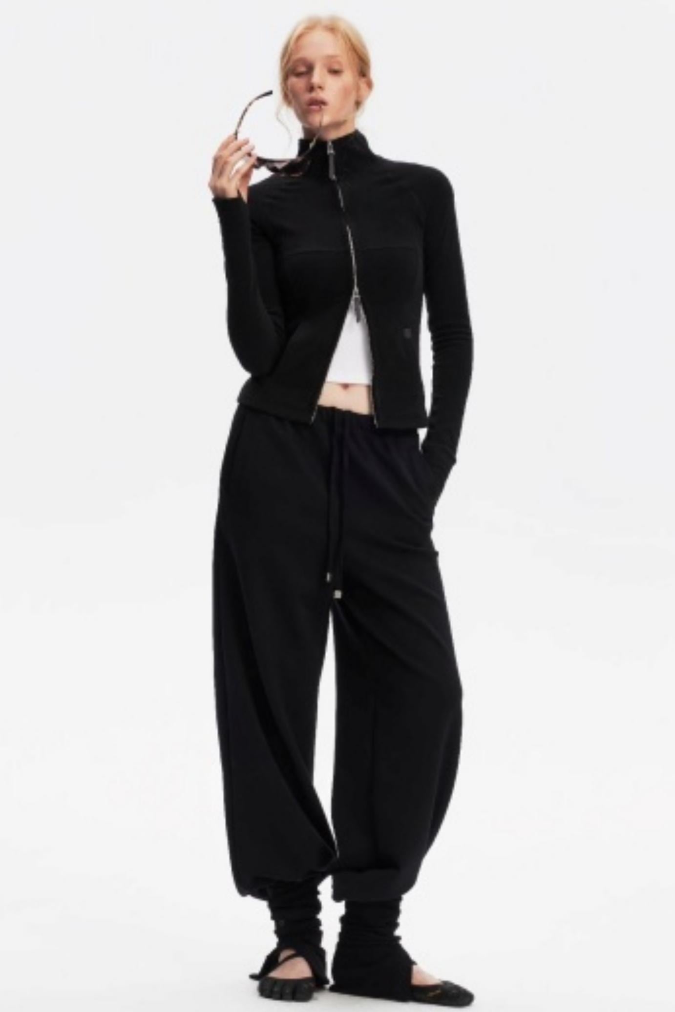 Minimalist Fleece Cycling Top