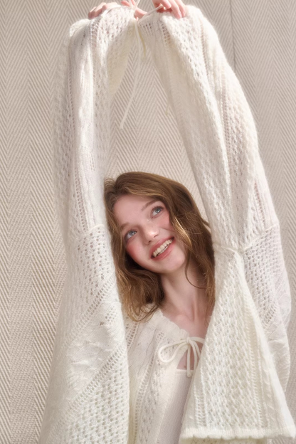 리버뱅크 모헤어 울 스웨터