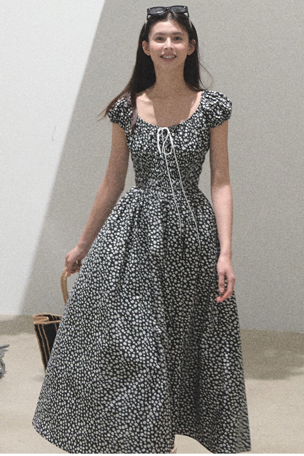 Blissful Tomato Leaf Dress