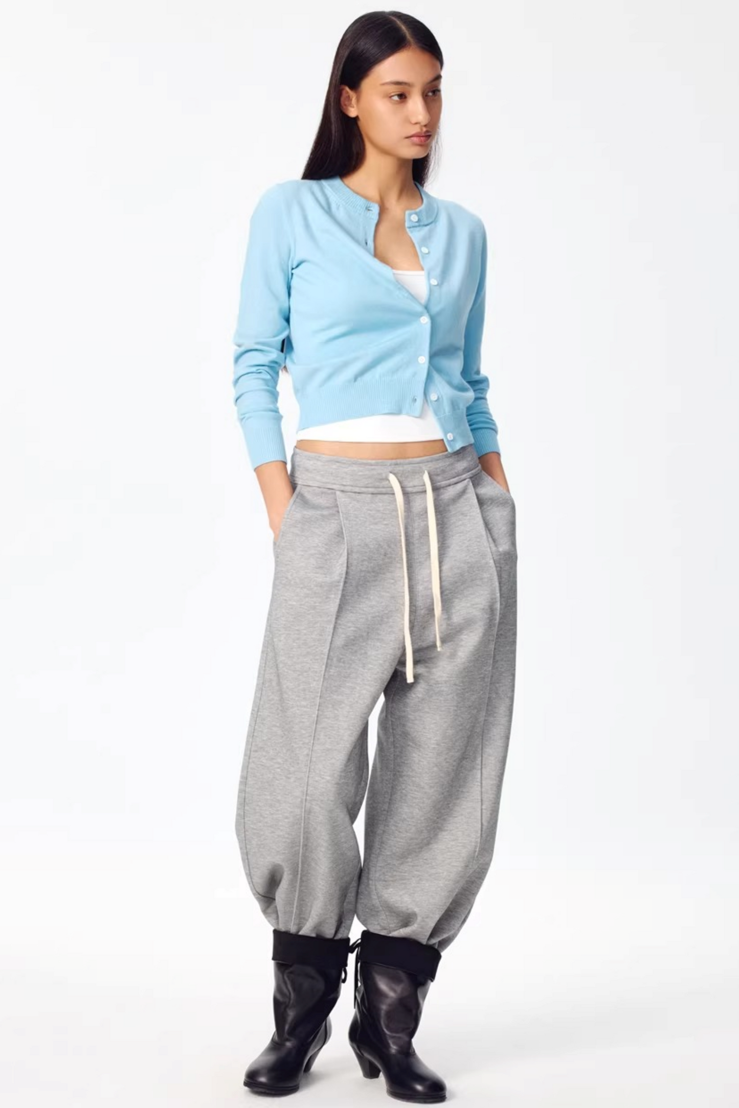 Retro Wool Colorful Cardigan Sweater