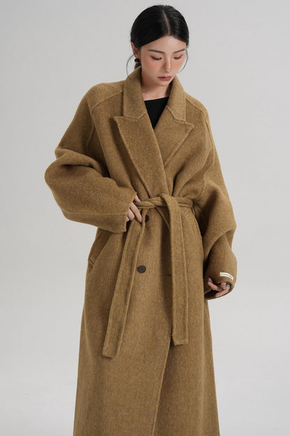Minimalist Wool Long Jacket