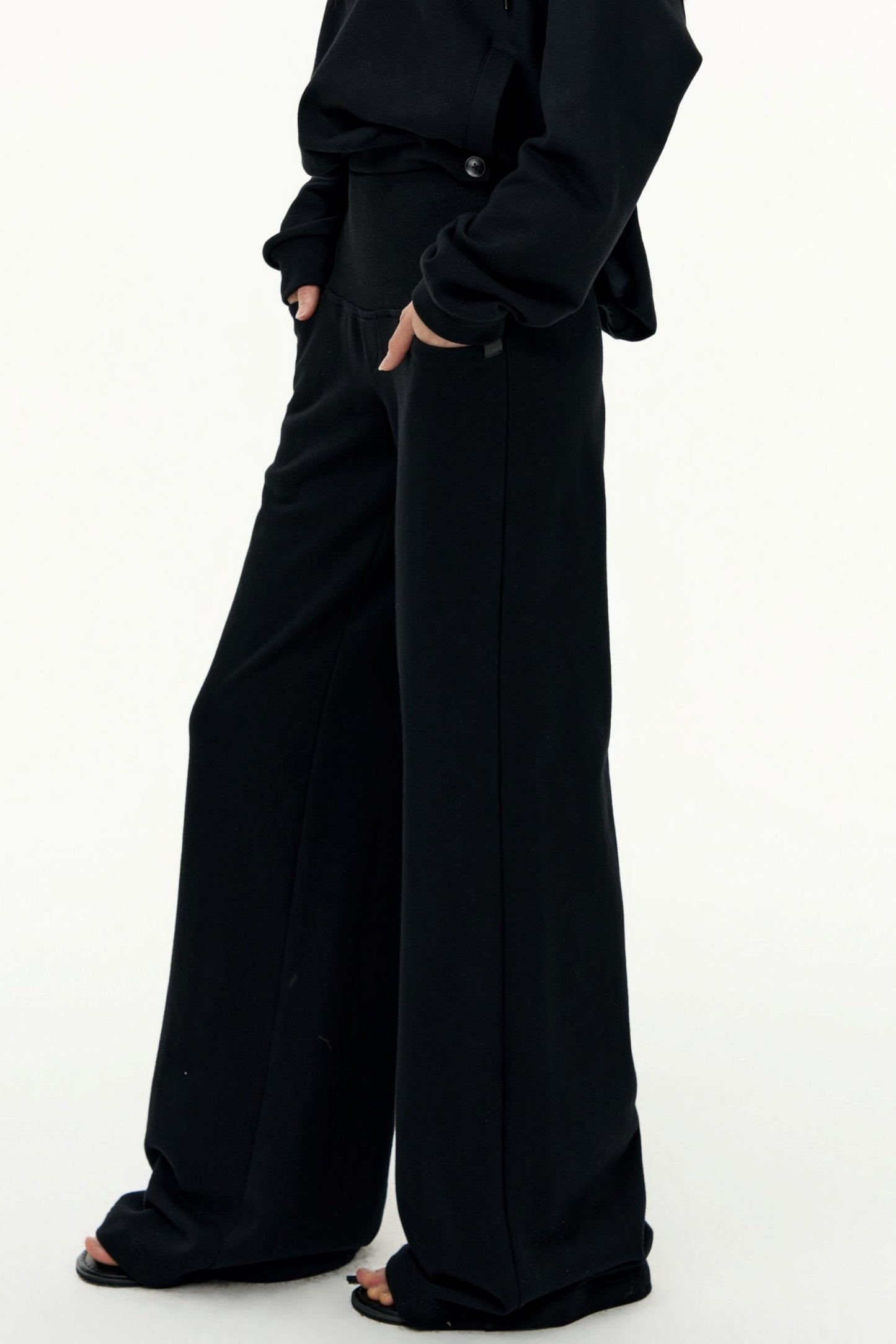 Layered Hooded Sweatshirt Set-Up