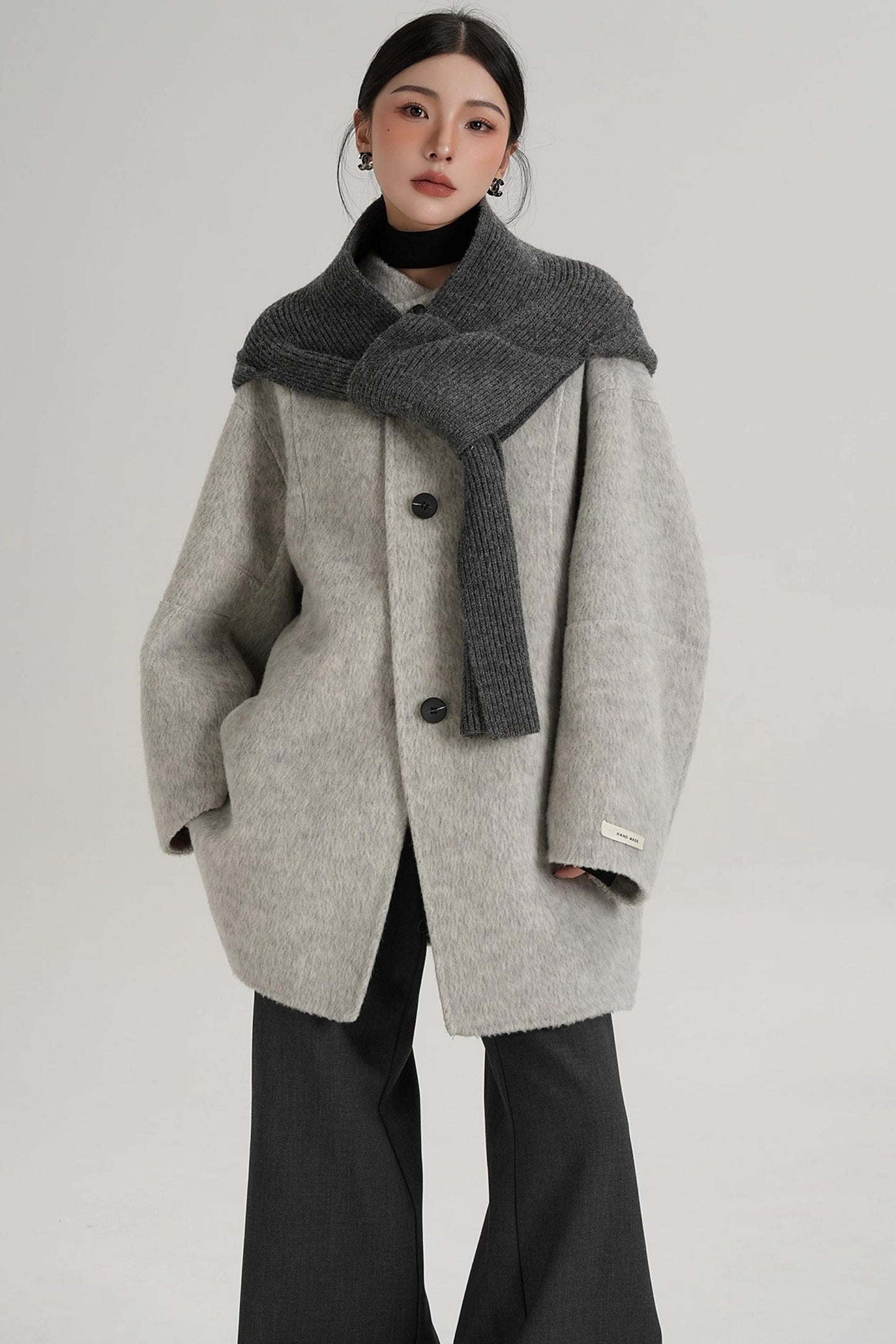 Temperament Woolen Coat