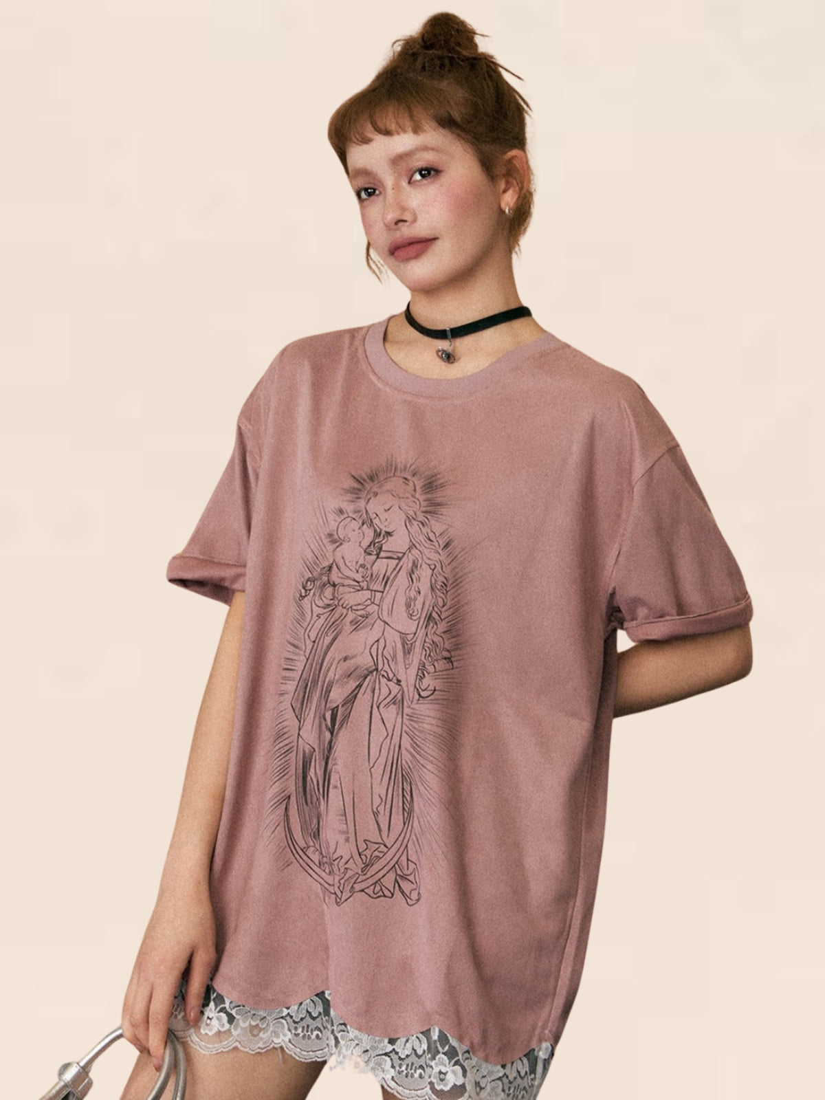 Niche Half-Sleeved Top