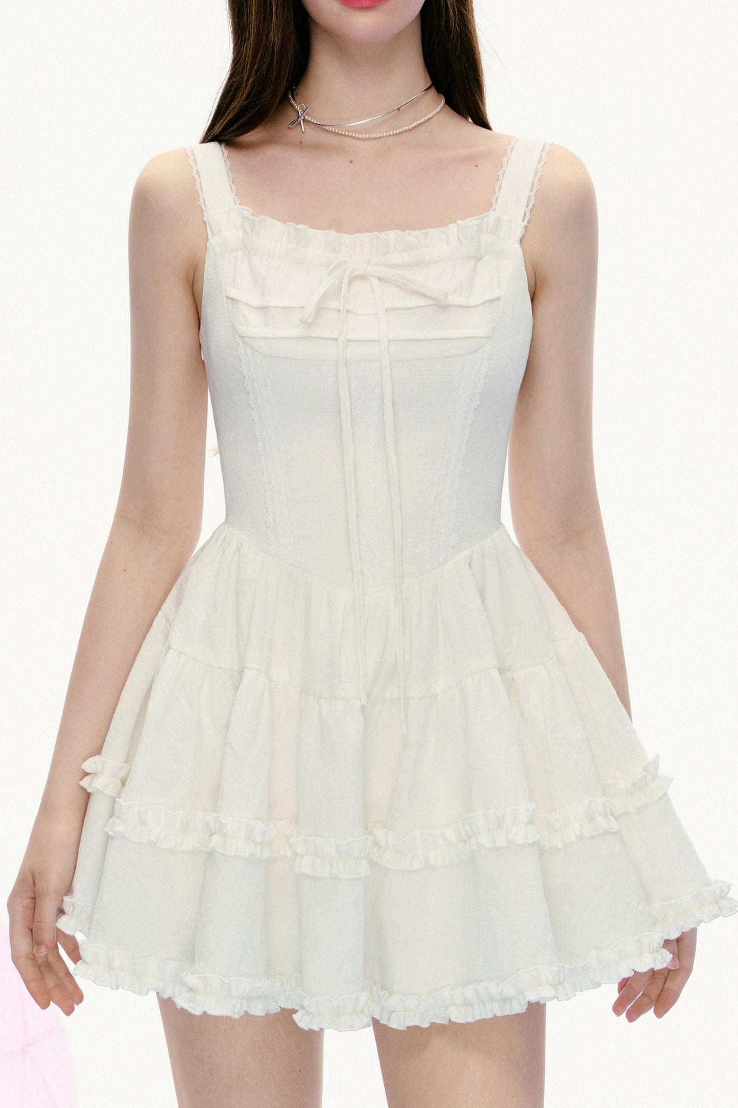 French Vintage Slim Slip Dress