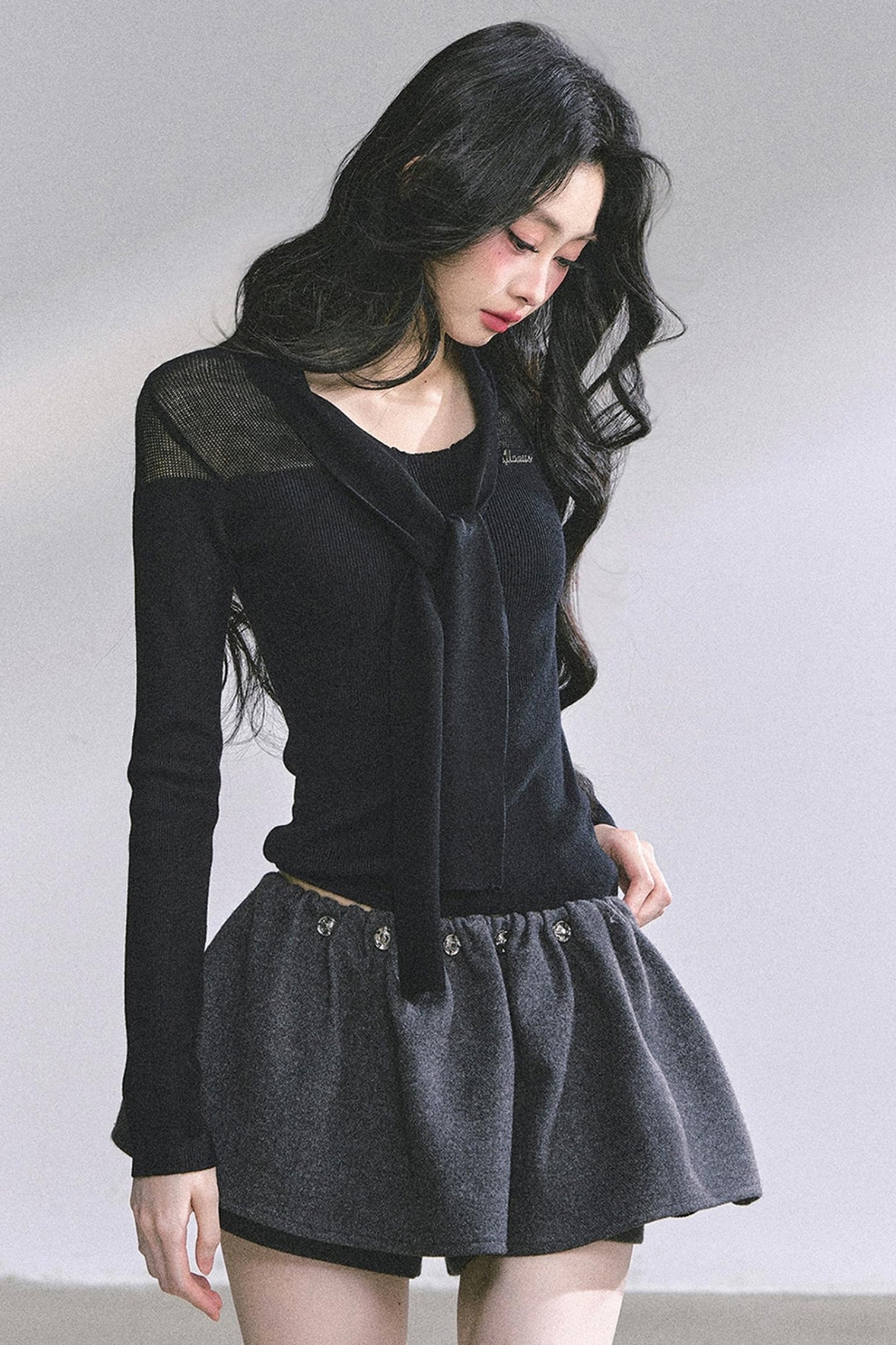 Desire Doll Knitted Waist Top