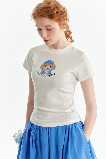 Layered Bloomers T-Shirt-Skirt Set-Up