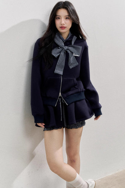 Comfort Sweatshirt Skirt Set-Up