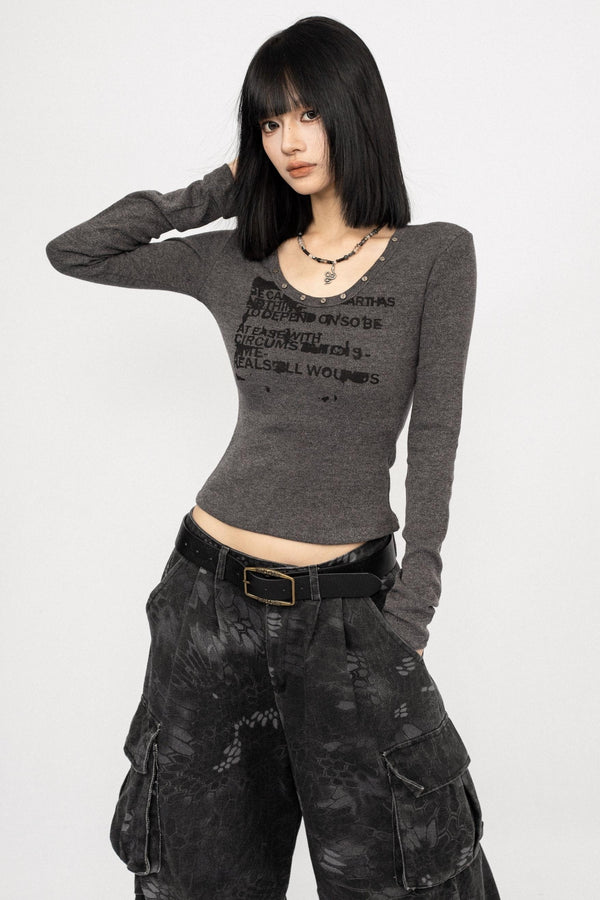 American Vintage Spice Girl Long Sleeve T-Shirt