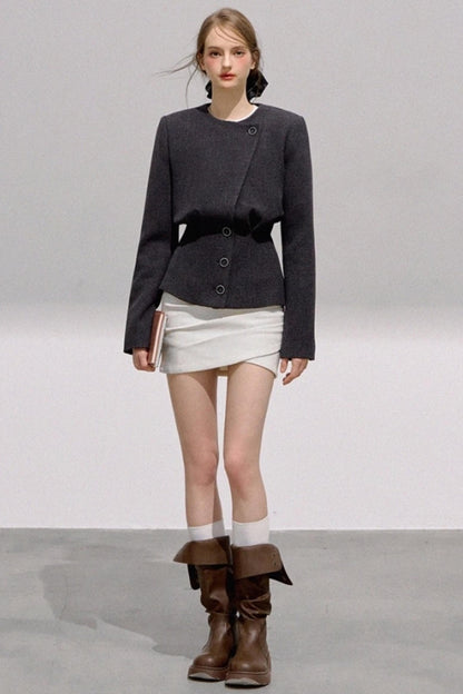 Urban Lapel Wool Jacket Set-Up