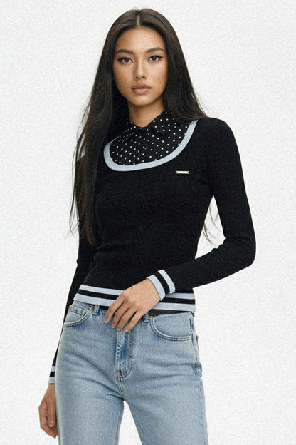 Slim Cotton Layering Tops